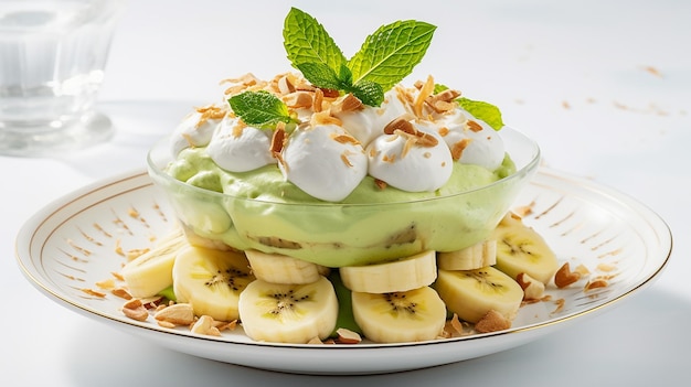 Delicious Avocado and Banana Pudding