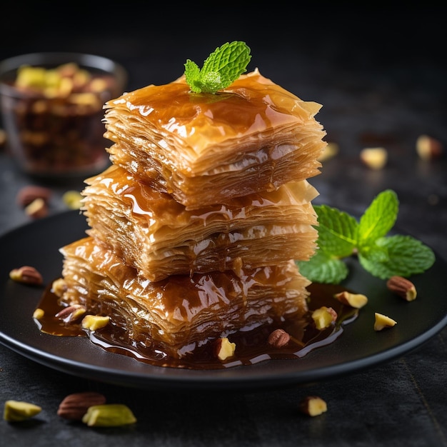 Delicious Baklava Sweet Desert