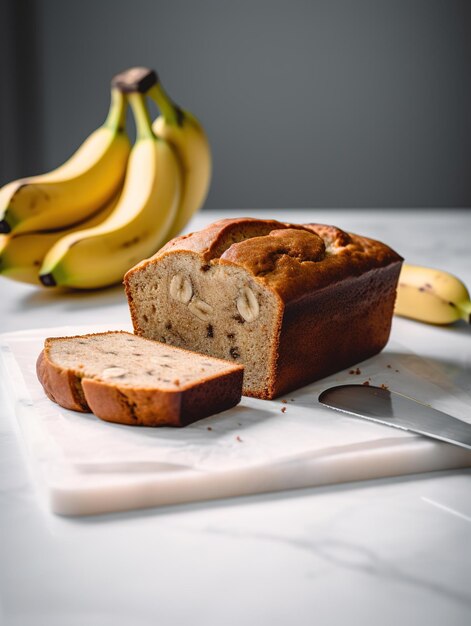 Photo delicious banana bread