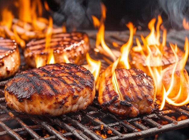 Delicious barbecue photo