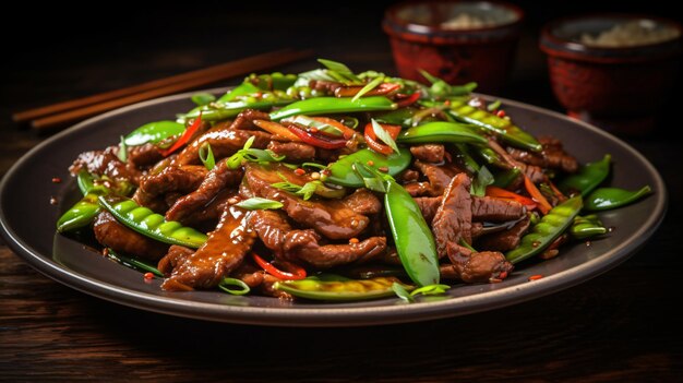 Delicious Beef and Snow Peas Stir Fry