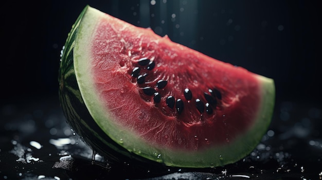 delicious black watermelon