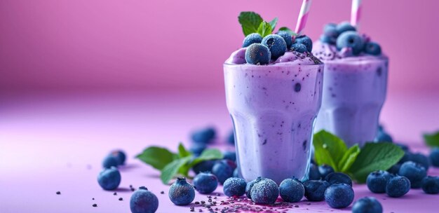 delicious blueberry smoothie smoothies