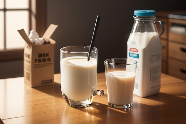 사진 맛있는 아침 식사 우유 음료 영양 건강 좋아하는 음료 우유 벽지 배경