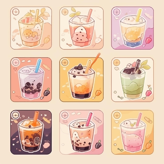 Photo delicious bubble tea instagram post