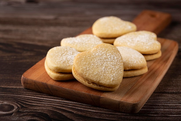 Delicious buttery biscuits filled with guava paste