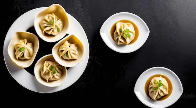 Delicious chicken dumplings