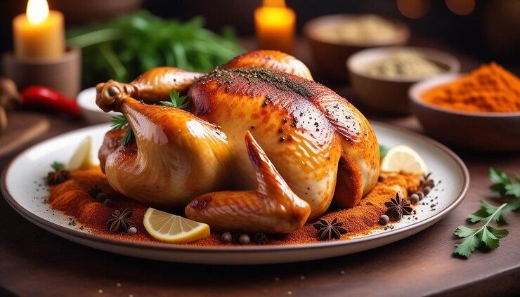 A Delicious chicken generated by Ai tools