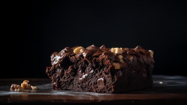 Delicious Chocolate Brownie with Amazing Texture