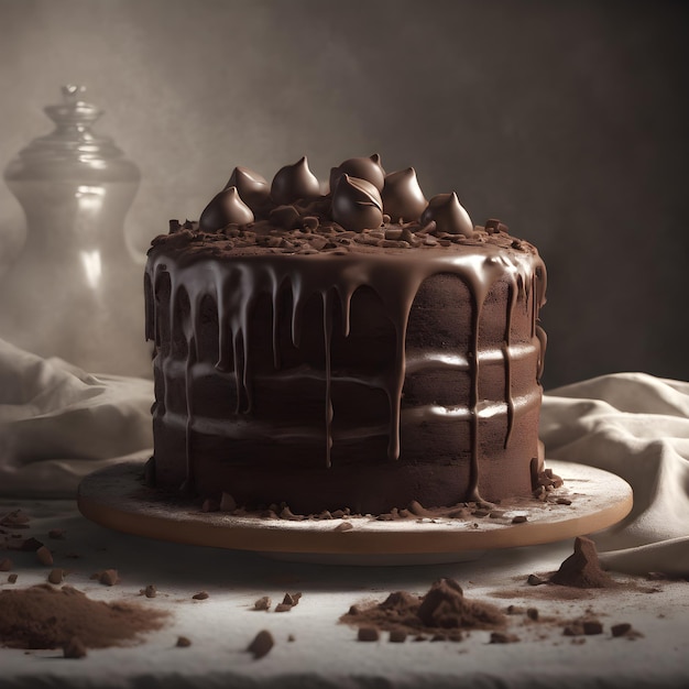 delicious chocolate cake