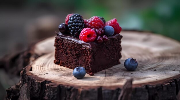 Delicious Chocolate Fruit Cake Pictures