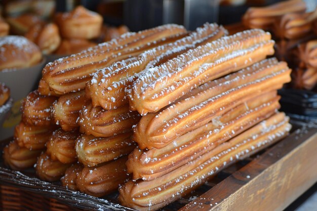 Photo delicious churros