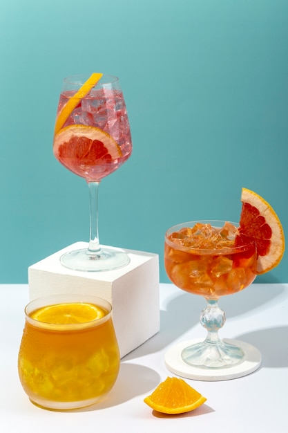 Delizioso arrangiamento di cocktail