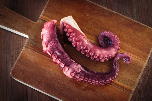 Delicious coocked Octopus