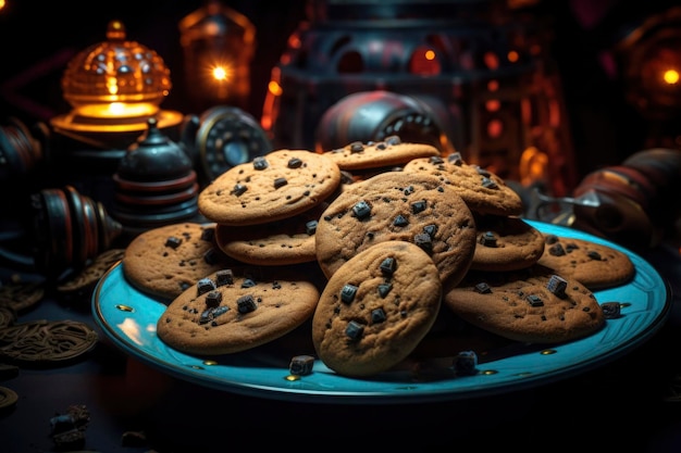 Delicious cookies arrangement