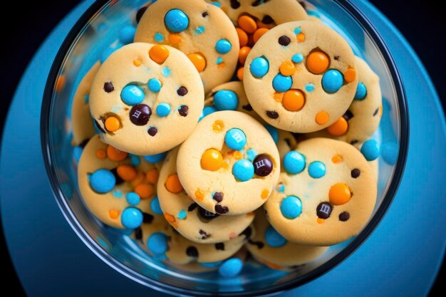 Delicious cookies arrangement