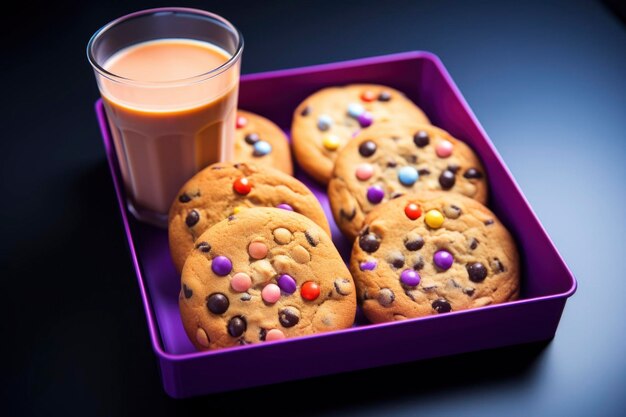 Delicious cookies arrangement