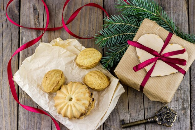 Delicious cookies and Christmas present