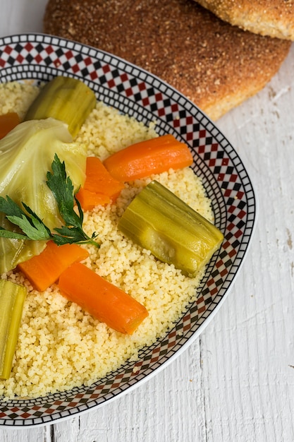 Delicious couscous homemade