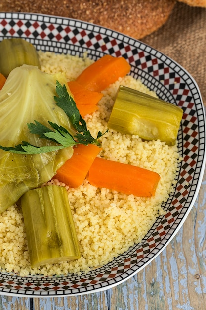 Delicious couscous homemade