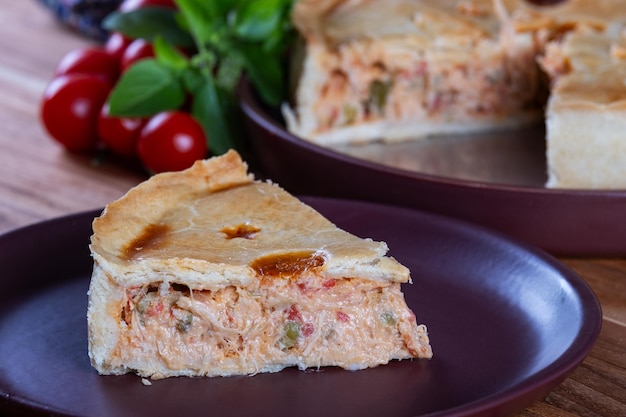 사진 맛있는 크림으로  ⁇ 어진  ⁇ 고기 파이