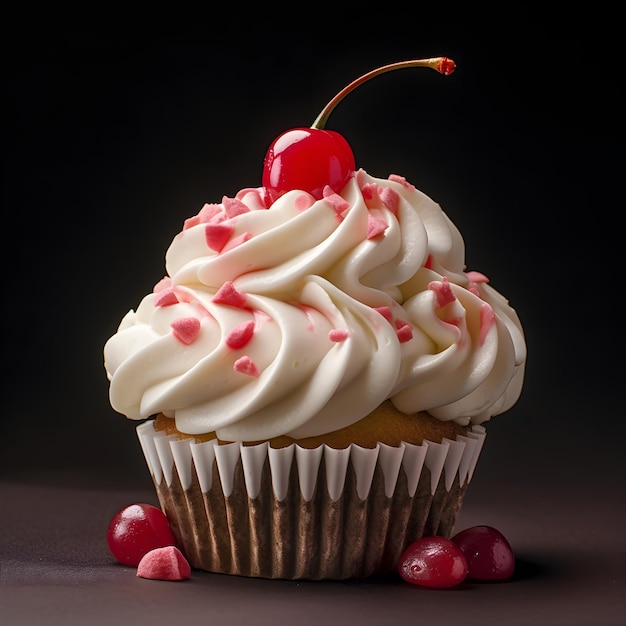 Delicious cupcake photo