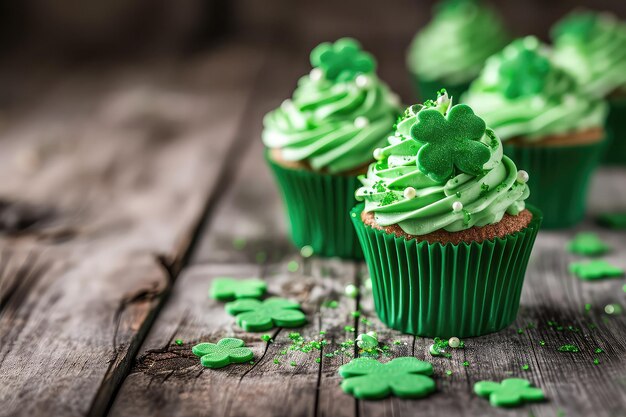hello cupcake st patricks day 2025