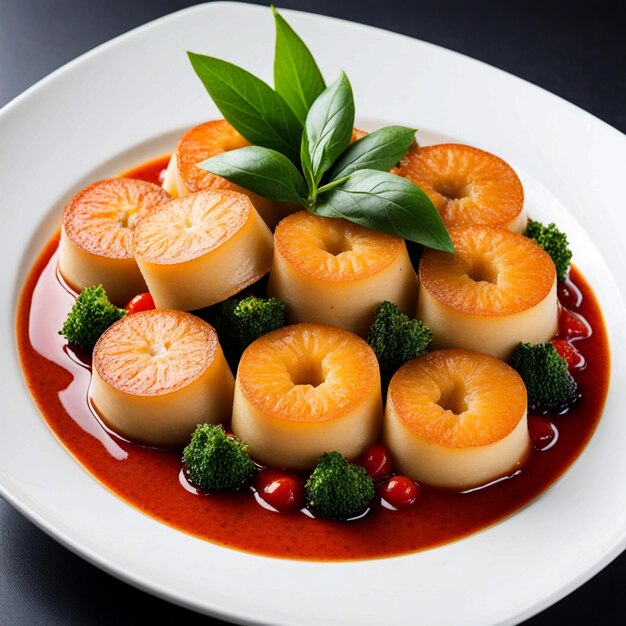 Photo delicious dish of food