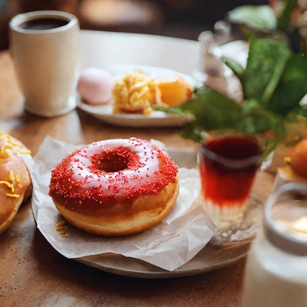 Delicious donut photo