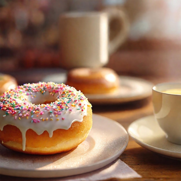 Delicious donut photo