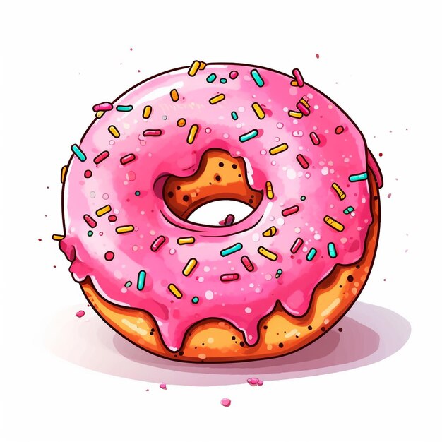 Photo delicious donut