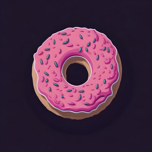 Photo delicious donut