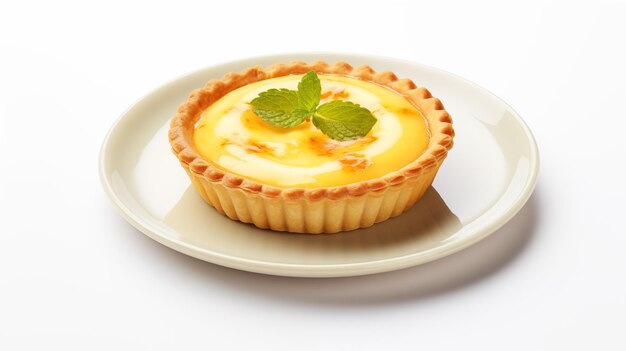 Photo delicious egg tart dessert pictures