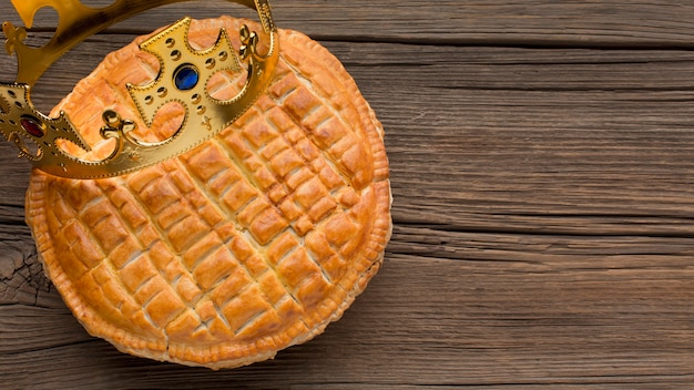 delicious epiphany pie dessert top view