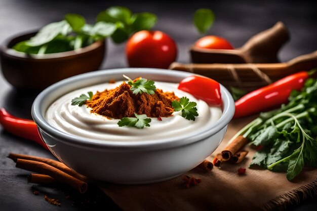 맛있는 음식 경험 마법을 맛보십시오 인공지능이 생성한 최고의 음식 사진