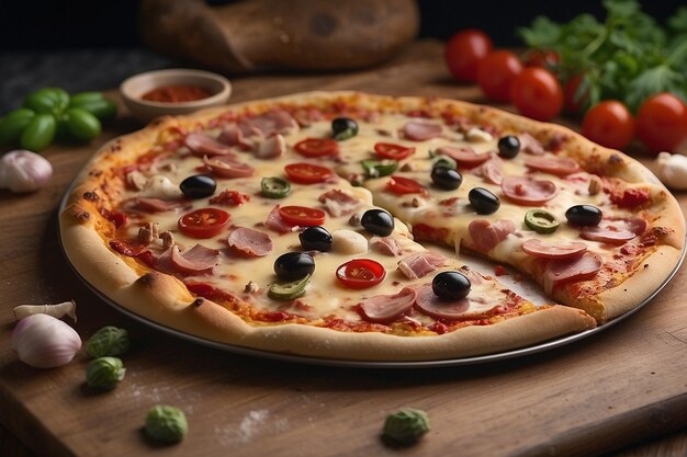 Photo delicious food pictures pizza pictures