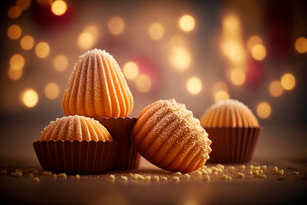 Delicious French Madeleines with a Golden Crust and Soft Crumb