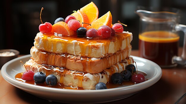 Delicious French Toast Breakfast