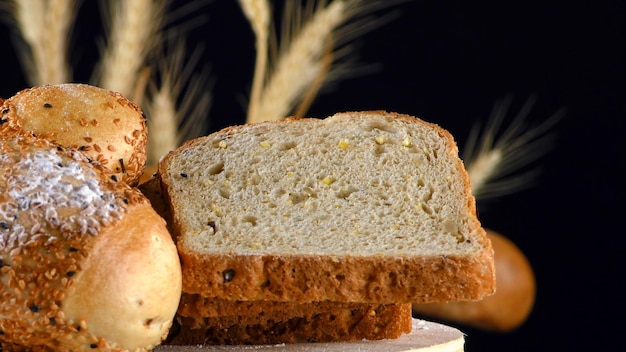 Delicious Fresh Bread Food Concept