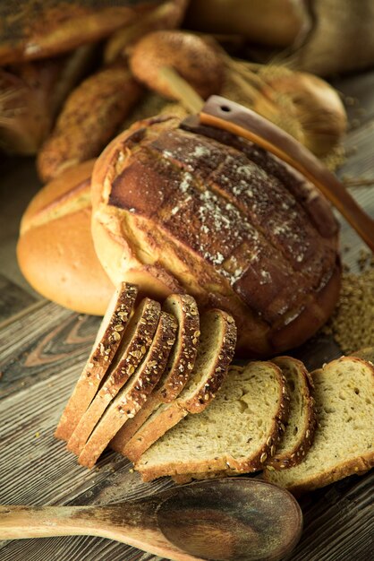 Delicious Fresh Bread Food Concept