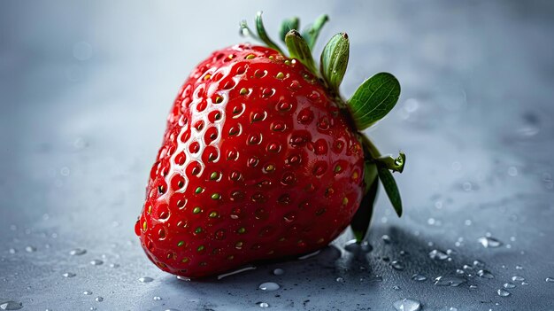 Delicious fresh strawberry