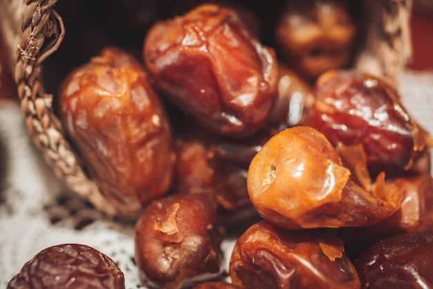 Delicious fresh and sweet Sukkari dates