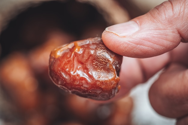 Delicious fresh and sweet Sukkari dates