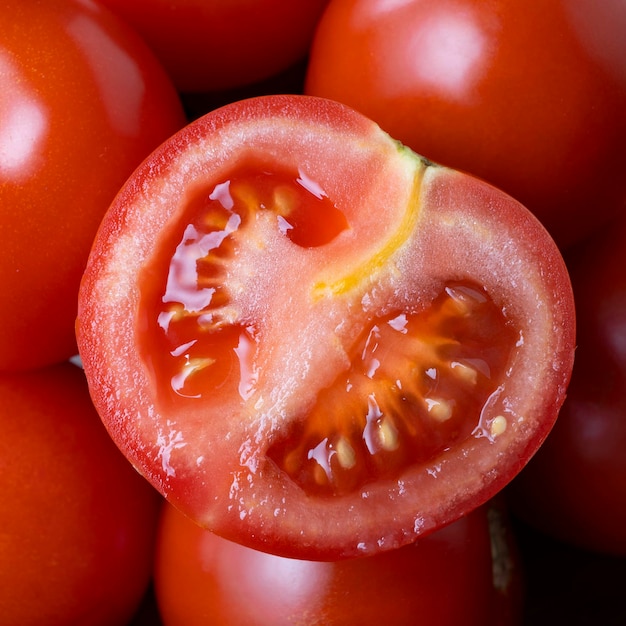 Delicious fresh tomatoes