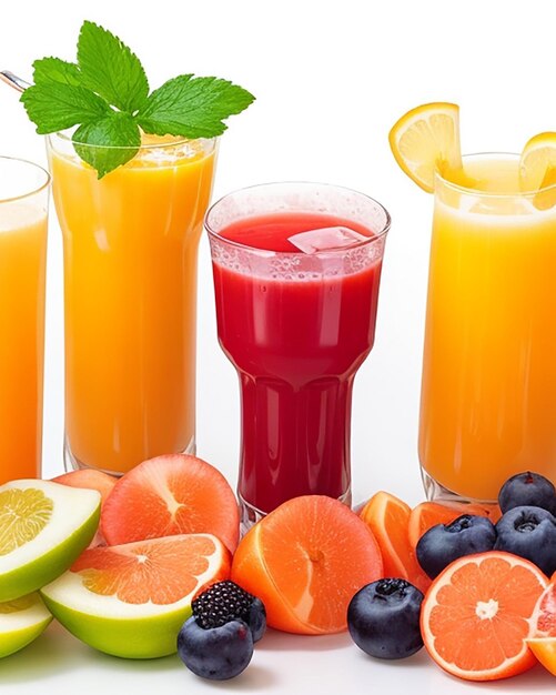 Delicious fruit juice