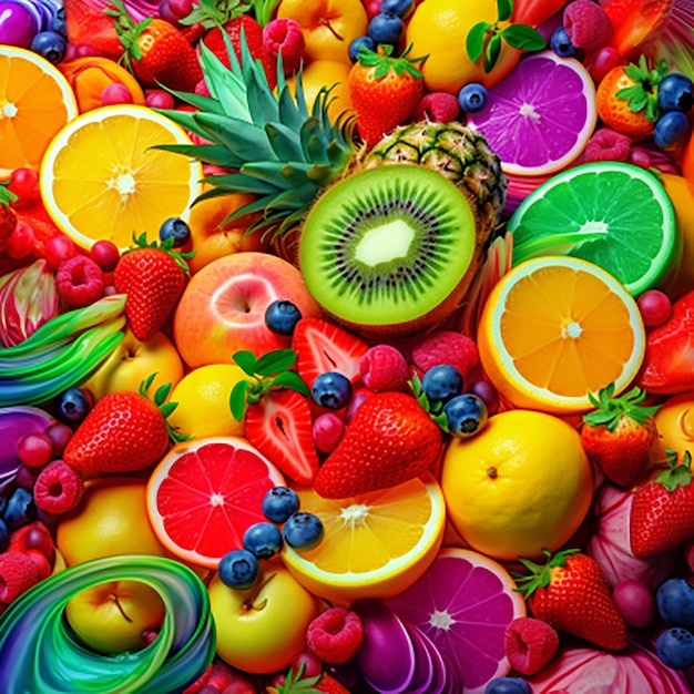 Delicious fruits