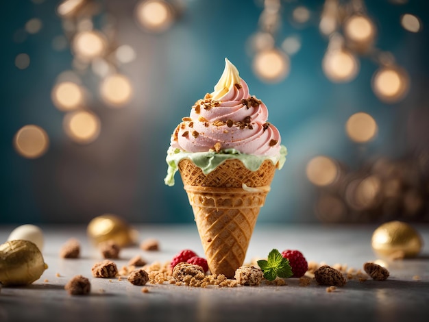 Вкусное мороженое - это бархатный, гладкий, сливочный замороженный десерт, который тает в рту.