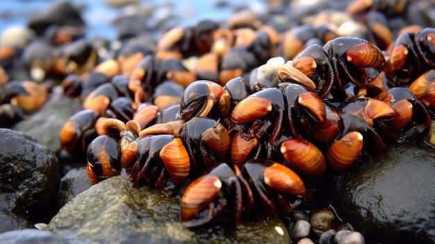 Photo delicious gooseneck barnacles