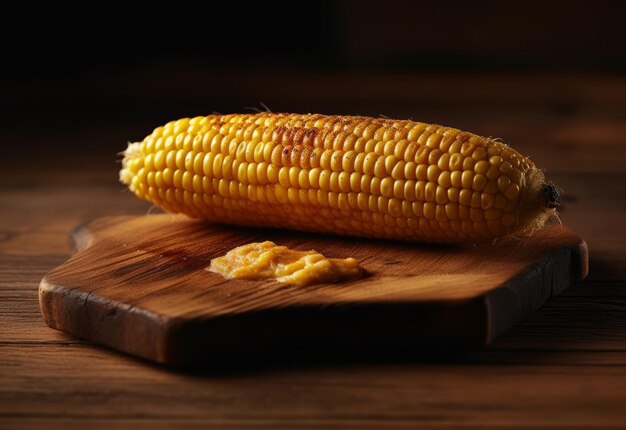 Delicious grilled corn