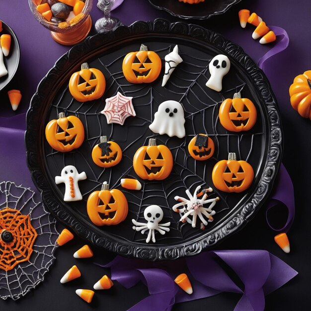 Delicious Halloween Candy Assortment Spooky Treats for Sweet Scares